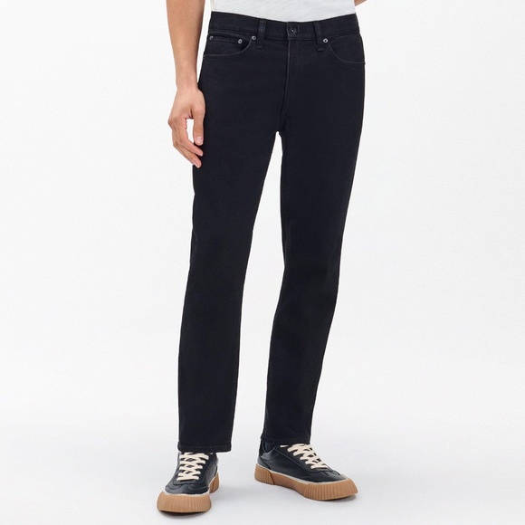 rag & bone New York Fit 2 Authentic Stretch Color: Black